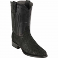 Los Altos Men's Black Snakeskin Roper Boots | Black | Free Delivery Los Altos Men's Black Snakeskin Roper Boots | Black | Free Delivery