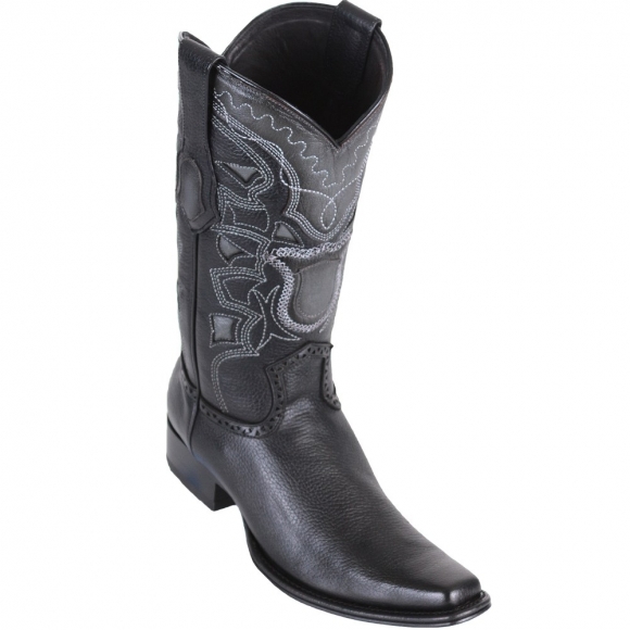 Los Altos Men's Black Western Boots | Black | Free Delivery Los Altos Men's Black Western Boots | Black | Free Delivery