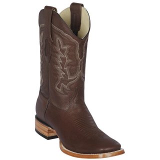 Los Altos Men's Brown Square Toe Boots | Brown | Free Delivery Los Altos Men's Brown Square Toe Boots | Brown | Free Delivery