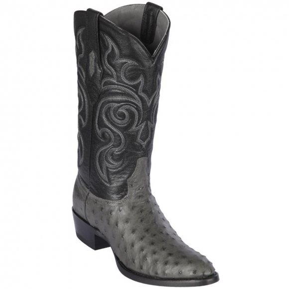 Los Altos Men's Grey Ostrich Cowboy Boots | Grey | Free Delivery Los Altos Men's Grey Ostrich Cowboy Boots | Grey | Free Delivery
