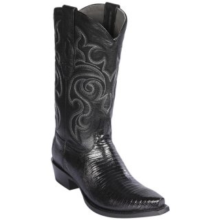 Los Altos Men's Black Lizard Cowboy Boots Snip Toe | Black | Free Delivery Los Altos Men's Black Lizard Cowboy Boots Snip Toe | Black | Free Delivery