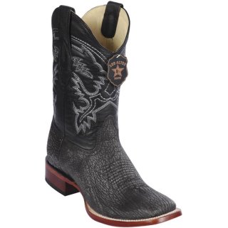 Los Altos Men's Sharkskin Boots | Black | Free Delivery Los Altos Men's Sharkskin Boots | Black | Free Delivery