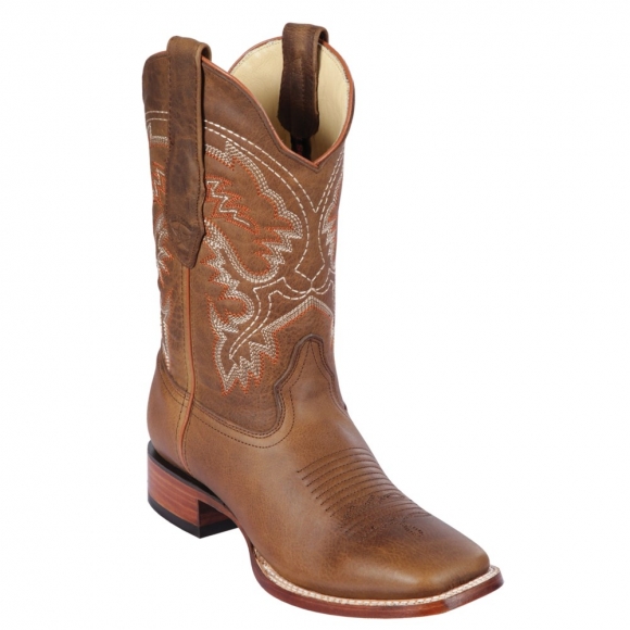 Los Altos Men's Square Toe Cowboy Boots | Honey | Free Delivery Los Altos Men's Square Toe Cowboy Boots | Honey | Free Delivery
