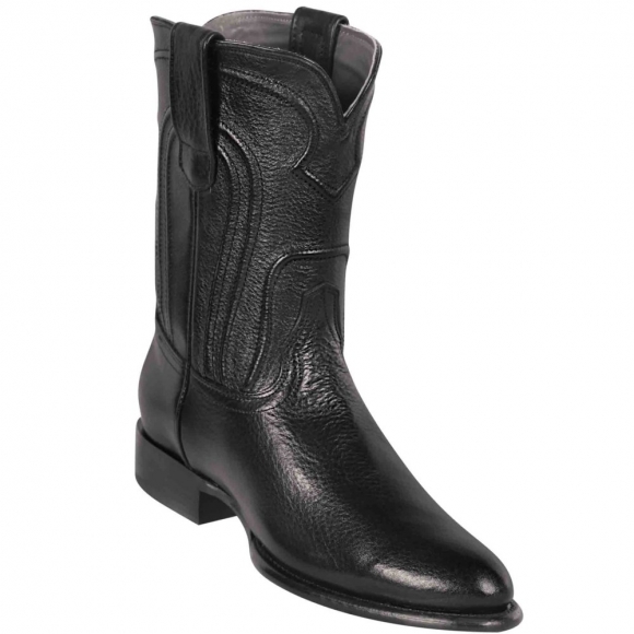 Los Altos Men's Black Roper Boot | Black | Free Delivery