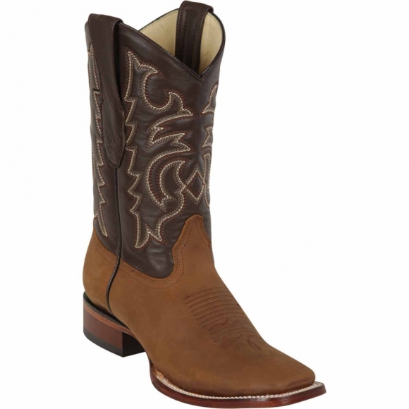 Los Altos Men's Tan Brown Square Toe Cowboy Boots | Tan Brown | Free Delivery Los Altos Men's Tan Brown Square Toe Cowboy Boots | Tan Brown | Free Delivery