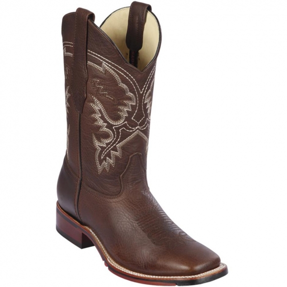 Los Altos Men's Rage Walnut Square Toe Boots | Walnut | Free Delivery