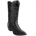 Los Altos Men's Stingray Full Stone Snip Toe Boots | Black | Free Delivery Los Altos Men's Stingray Full Stone Snip Toe Boots | Black | Free Delivery