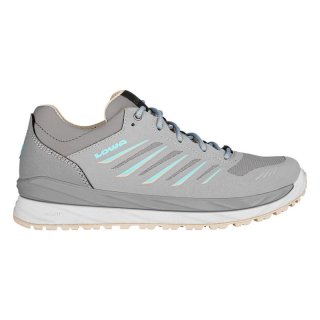 New Arrivals Lowa Women's Axos GTX Lo Ws-Light Grey/Aquamarine