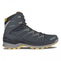 New Arrivals Lowa Men's Innox Pro GTX Mid-Steel Blue/Mustard