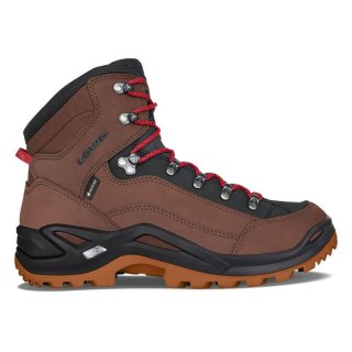 New Arrivals Lowa Men's Renegade GTX Mid-Mahogany/Red