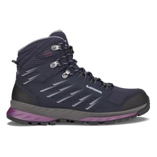 New Arrivals Lowa Women's Trek Evo GTX Mid Ws-Navy/Berry