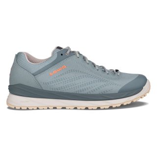 New Arrivals Lowa Women's Malta GTX Lo Ws-Ice Blue/Mandarin
