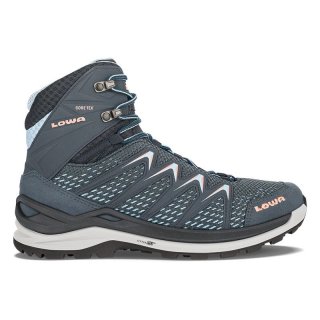 New Arrivals Lowa Women's Innox Pro GTX Mid Ws-Steel Blue/Salmon