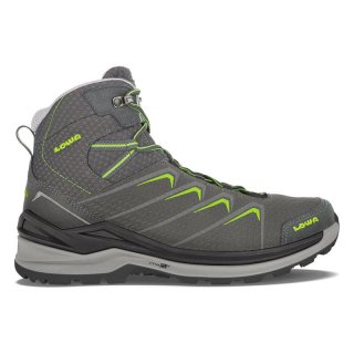 New Arrivals Lowa Men's Ferrox Pro GTX Mid-Graphite/Lime