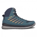 New Arrivals Lowa Men's Axos GTX Mid-Steel Blue/Orange