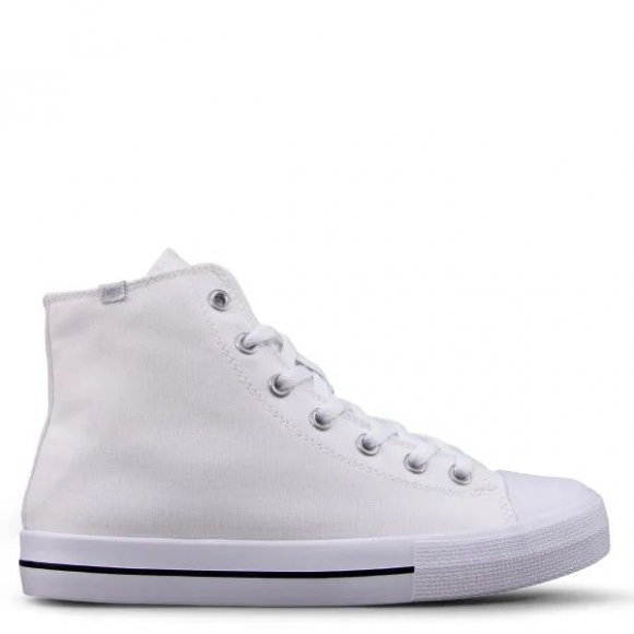 LUGZ NEW ARRIVALS WOMEN'S STAGGER HI SNEAKERS-WHITE