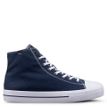 LUGZ NEW ARRIVALS MEN'S STAGGER HI SNEAKERS-NAVY/WHITE  LUGZ NEW ARRIVALS MEN'S STAGGER HI SNEAKERS-NAVY/WHITE
