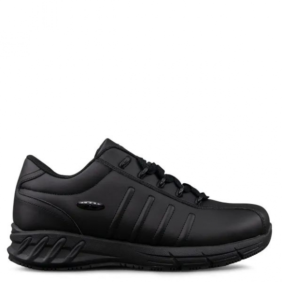 LUGZ NEW ARRIVALS MEN'S GRAPPLE SLIP RESISTANT SNEAKERS-BLACK