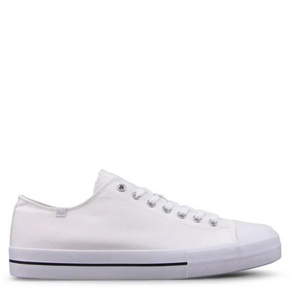 LUGZ NEW ARRIVALS MEN'S STAGGER LO SNEAKERS-WHITE