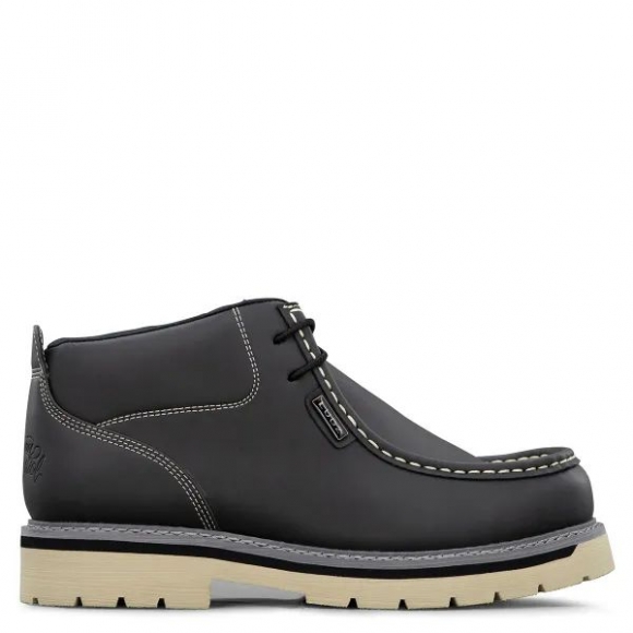 LUGZ NEW ARRIVALS MEN'S ESTEVAN ORIOL X LUGZ STRUTT BOOTS-BLACK/STEEL GREY/CREAM