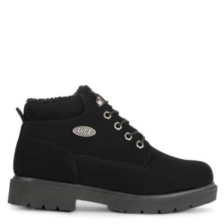 LUGZ NEW ARRIVALS WOMEN'S DRIFTER FLEECE LX BOOTS-BLACK