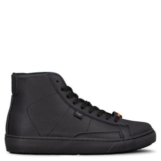 LUGZ NEW ARRIVALS WOMEN'S DROP HI SLIP RESISTANT SNEAKERS-BLACK
