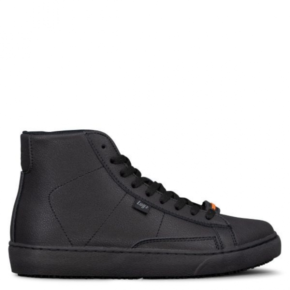 LUGZ NEW ARRIVALS WOMEN'S DROP HI SLIP RESISTANT SNEAKERS-BLACK