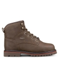 LUGZ NEW ARRIVALS MEN'S BRUTE STEEL TOE WIDE BOOTS-WALNUT/BLACK/TAUPE