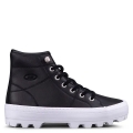 LUGZ NEW ARRIVALS WOMEN'S HABITAT LX SNEAKERS-BLACK/WHITE