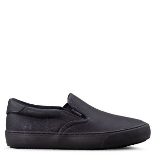 LUGZ NEW ARRIVALS WOMEN'S CLIPPER SLIP RESISTANT SLIP-ON SNEAKERS-BLACK