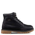 LUGZ NEW ARRIVALS MEN'S MANTLE HI BOOTS-BLACK/GUM  LUGZ NEW ARRIVALS MEN'S MANTLE HI BOOTS-BLACK/GUM