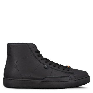 LUGZ NEW ARRIVALS MEN'S DROP HI SLIP RESISTANT SNEAKERS-BLACK