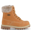 LUGZ NEW ARRIVALS Gradeschool Empire Hi Fur 6-Inch BOOTS-Golden Wheat/Cream/Gum