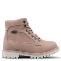 LUGZ NEW ARRIVALS WOMEN'S MANTLE HI BOOTS-SOFT PINK/WHISPER WHITE