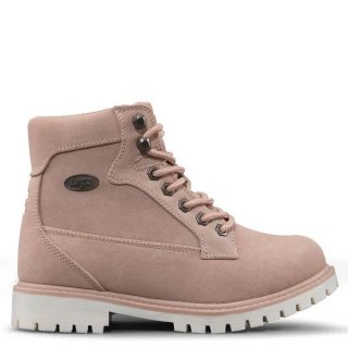 LUGZ NEW ARRIVALS WOMEN'S MANTLE HI BOOTS-SOFT PINK/WHISPER WHITE
