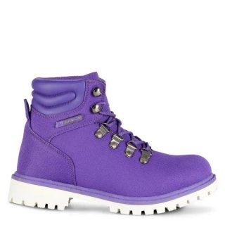 LUGZ NEW ARRIVALS WOMEN'S GROTTO II BOOTS-PURPLE/WHITE