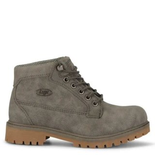 LUGZ NEW ARRIVALS WOMEN'S MANTLE MID BOOTS-CHARCOAL/GUM