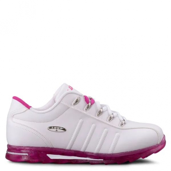 LUGZ NEW ARRIVALS WOMEN'S CHANGEOVER II ICE SNEAKERS-WHITE/FUCHSIA ICE