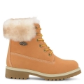 LUGZ NEW ARRIVALS WOMEN'S CONVOY FUR 6 INCH BOOTS-GOLDEN WHEAT/CREAM/GUM