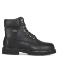 LUGZ NEW ARRIVALS MEN'S DRIFTER 6 STEEL TOE 6-INCH BOOTS-BLACK SMOOTH