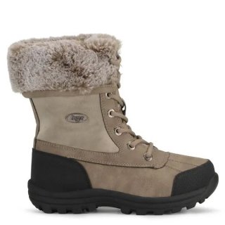 LUGZ NEW ARRIVALS WOMEN'S TAMBORA BOOTS-MUSHROOM/BLACK