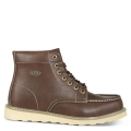 LUGZ NEW ARRIVALS MEN'S ROAMER HI BOOTS-DK BROWN/GUM/CREAM