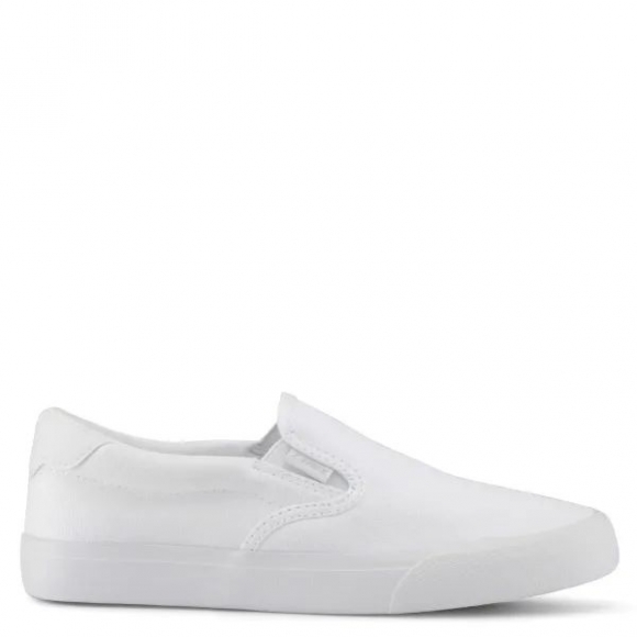 LUGZ NEW ARRIVALS WOMEN'S CLIPPER SLIP-ON SNEAKERS-WHITE