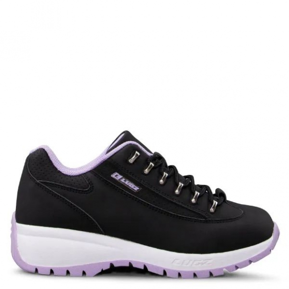 LUGZ NEW ARRIVALS WOMEN'S EXPRESS SNEAKERS-BLACK/WHITE/LILAC
