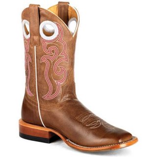 FREE DELIVERY MACIE BEAN WOMEN'S HONEY I'M HOME WESTERN BOOTS - SQUARE TOE - HONEY