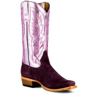 FREE DELIVERY MACIE BEAN WOMEN'S COSMIC COWGIRL WESTERN BOOTS - SNIP TOE - VIOLET