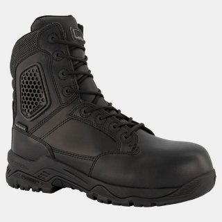 MAGNUM UNIFORM BOOTS STRIKE FORCE 8.0 LEATHER CT CP SZ WP