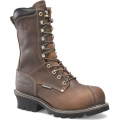 Latest Men's Matterhorn Arc 10" Logger Composite Toe Waterproof Logger - Dark Brown (Brown)