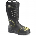Latest Men's Matterhorn Muckmen Internal 15" Met Guard Composite Toe Work Boot - Black
