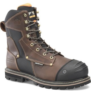 Latest Men's Matterhorn I-Beam 8" Met Guard Carbon Composite Toe Waterproof Work Boot - Dark Brown (Brown) Latest Men's Matterhorn I-Beam 8" Met Guard Carbon Composite Toe Waterproof Work Boot - Dark Brown (Brown)